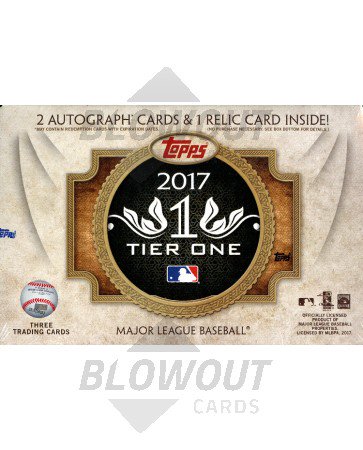 2017 Topps Tier One Baseball Hobby Box