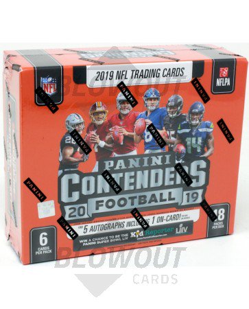 2019 Panini Contenders Football Hobby Box