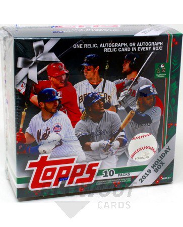 2019 Topps Holiday Box Baseball - Box