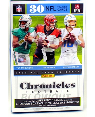 2020 Panini Chronicles Football Hanger Pack Box
