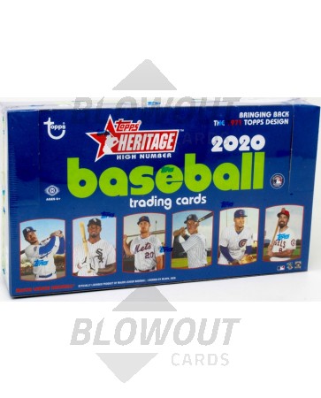 2020 Topps Heritage High Number Baseball Hobby Box