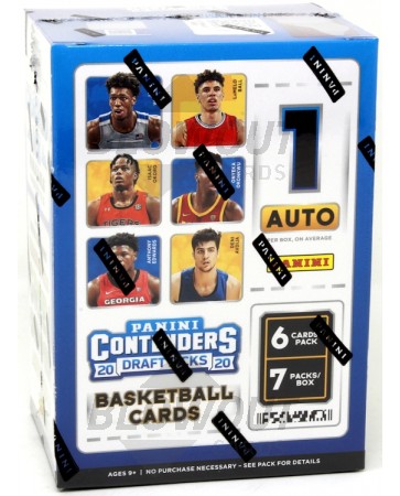 2020/21 Panini Contenders Draft Picks Basketball Blaster Box