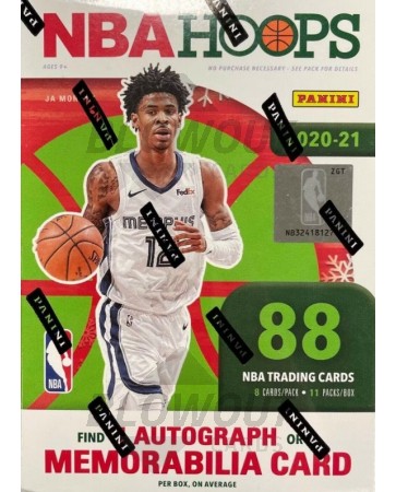 2020/21 Panini NBA Hoops Basketball Holiday Blaster Box