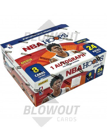 2020/21 Panini NBA Hoops Basketball Retail Box