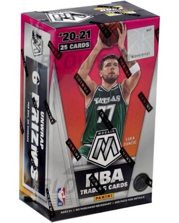 2020/21 Panini Mosaic Basketball Cereal Box