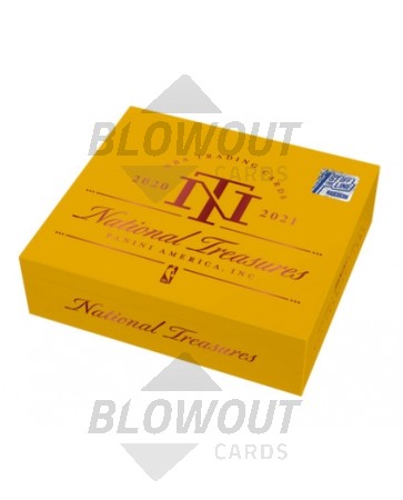 2020/21 Panini National Treasures Basketball 1st Off The Line Hobby Box 