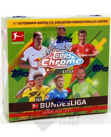 2020/21 Topps Chrome Bundesliga Match Attax Soccer Box
