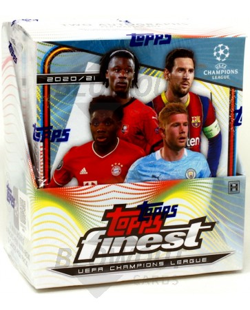 2020/21 Topps Finest UEFA Champions League Soccer Hobby Box