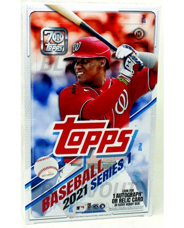 2021 Topps Series 1 Baseball Hobby Box