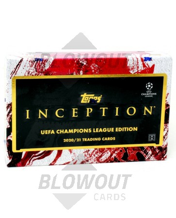 2020/21 Topps UEFA Champions League Inception Soccer Hobby Box