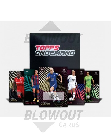 2020/21 Topps On-Demand UEFA Women's Champions League Knockout Soccer Box