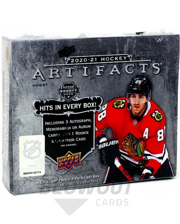 2020/21 Upper Deck Artifacts Hockey Hobby Box