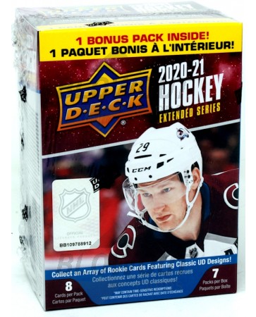 2020/21 Upper Deck Extended Series Hockey Blaster Box