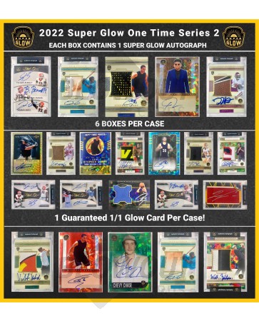 2022 Super Glow One Time Edition Series 2 Hobby Box