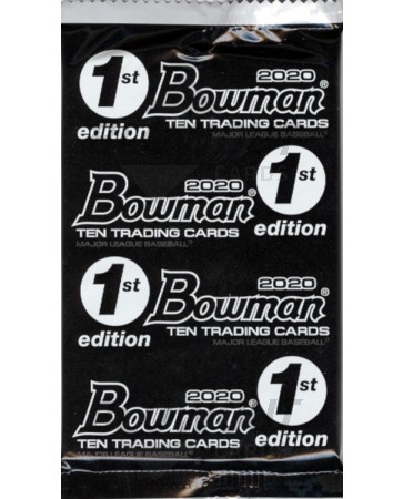 2020 Bowman Baseball 1st Edition Pack