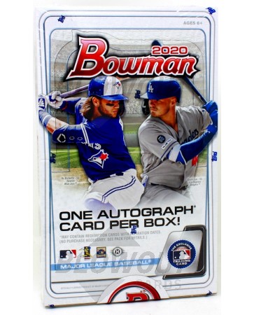 2020 Bowman Baseball Hobby Box