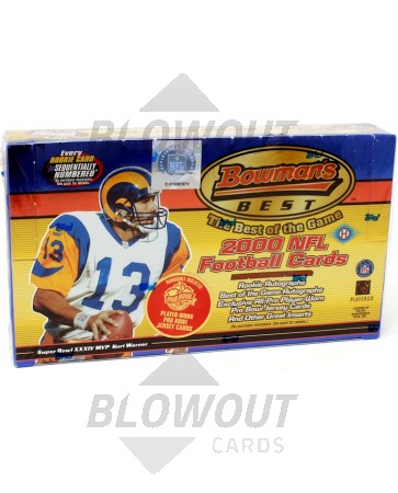 2000 Bowman S Best Football Hobby Box