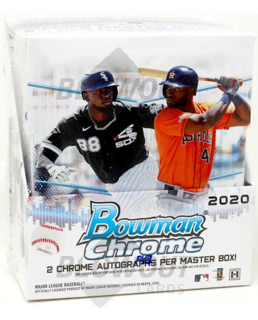 2020 Bowman Chrome Baseball Hobby Box