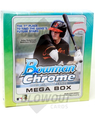 2020 Bowman Chrome Baseball Mega Box