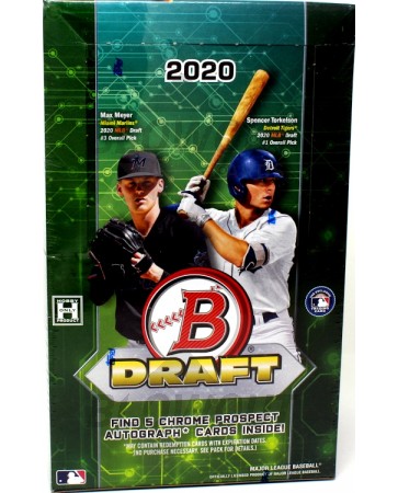 2020 Bowman Draft Baseball Super Jumbo Box