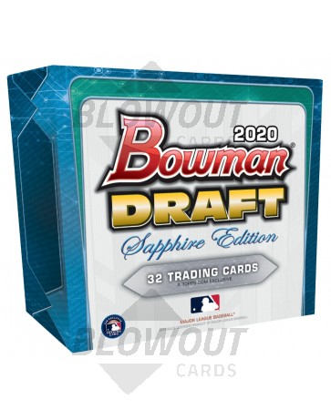 2020 Bowman Draft Baseball Sapphire Edition Box 