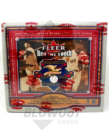 2001 Fleer Red Sox 100th Anniversary Box