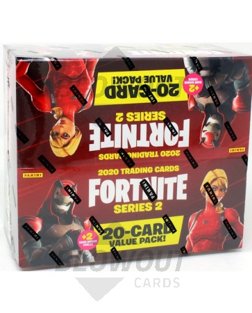 2020 Panini Fortnite Series 2 Trading Cards Fat Pack Box