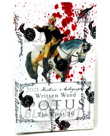 2021 Historic Autographs Written Word P.O.T.U.S. The First 36 Box