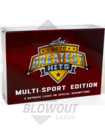 2020 Leaf Greatest Hits Multi-Sport Edition Box