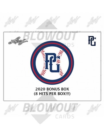 2020 Leaf Perfect Game Baseball Bonus Box