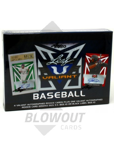 2020 Leaf Valiant Baseball Hobby Box
