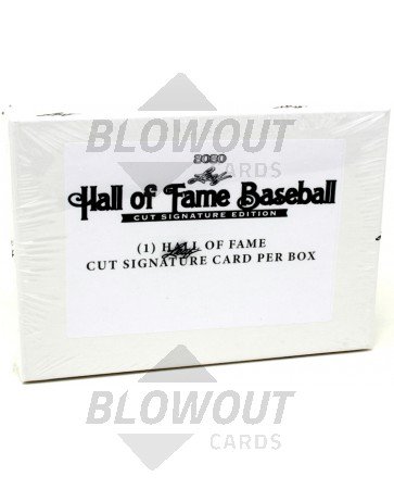 2020 Leaf Hall of Fame Cut Signature Edition Baseball Box