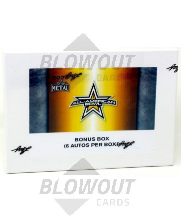 2020 Leaf Metal All-American Bowl Football Bonus Box