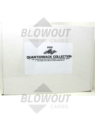 2020 Leaf Metal Quarterback Collection Football Box