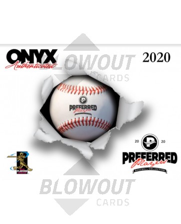 2020 Onyx Preferred Players Collection Baseball Box
