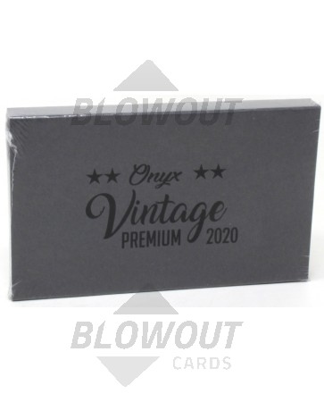 2020 Onyx Vintage Premium Collection Baseball Box