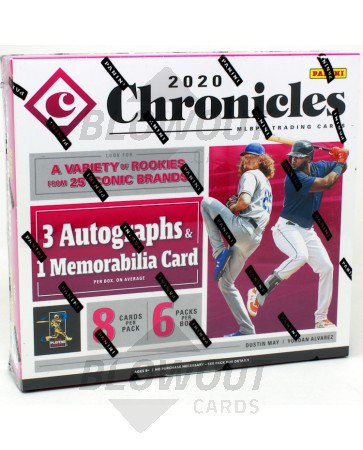 2020 Panini Chronicles Baseball Hobby Box