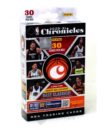 2020/21 Panini Chronicles Basketball Hanger 64 Box Case