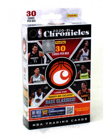 2020/21 Panini Chronicles Basketball Hanger Box