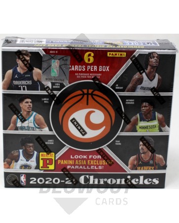 2020/21 Panini Chronicles Basketball Tmall Edition Box