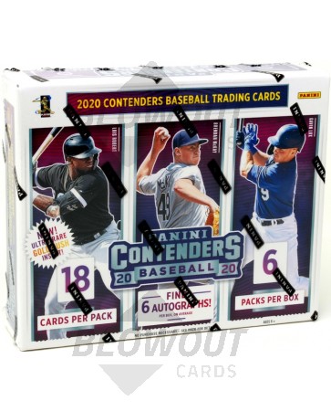 2020 Panini Contenders Baseball Hobby Box