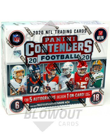 2020 Panini Contenders Football Hobby Box