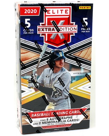 2020 Panini Elite Extra Edition Baseball Hobby Box