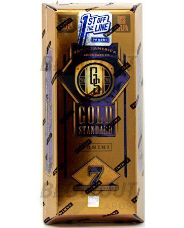 2020 Panini Gold Standard Football 1st Off The Line Hobby Box