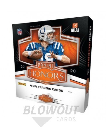2020 Panini Honors Football Hobby Box 