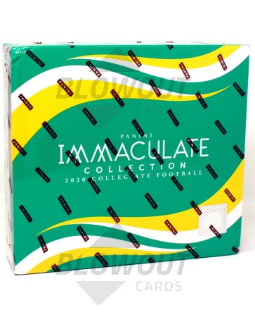 2020 Panini Immaculate Collegiate Football Hobby 5 Box Case