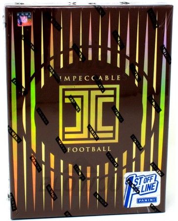 2020 Panini Impeccable Football 1st Off The Line Hobby Box