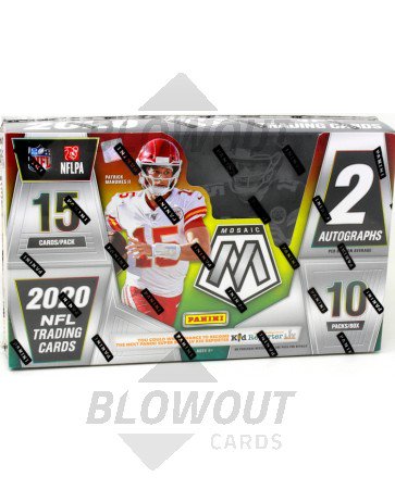 2020 Panini Mosaic Football Hobby Box