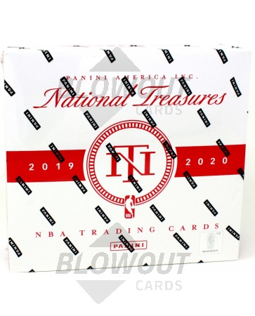 2019 20 Panini National Treasures Basketball Hobby Box