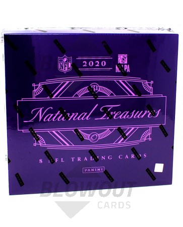 2020 Panini National Treasures Football Hobby Box